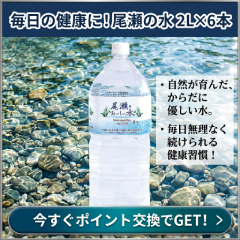 尾瀬のおいしい水　2L 6本